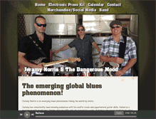 Tablet Screenshot of dangerousblues.com